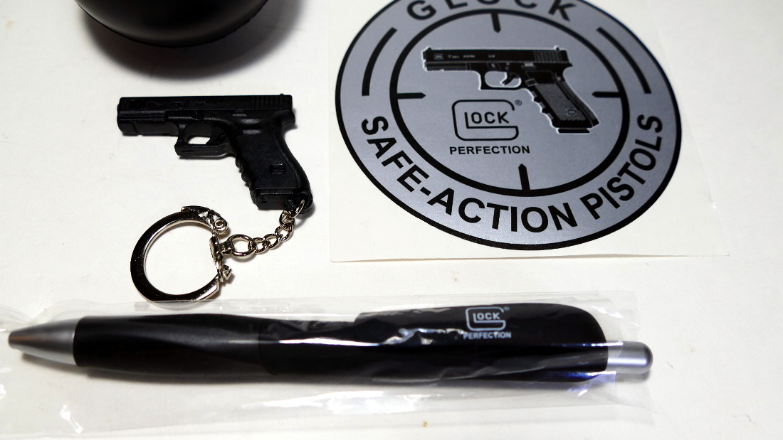 GLOCK 17 Key Chain / DECAL / PEN 2017 SHOT SHOW NEW eBay