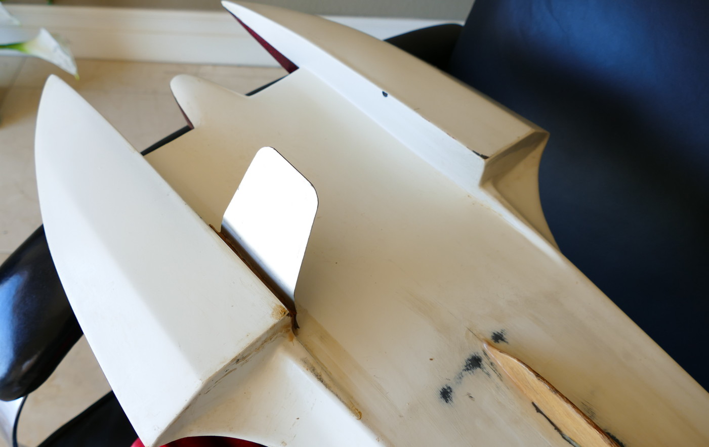 Vintage Rc Tunnel Hull Nitro PICKLE FORK Racing Boat HULL Only W