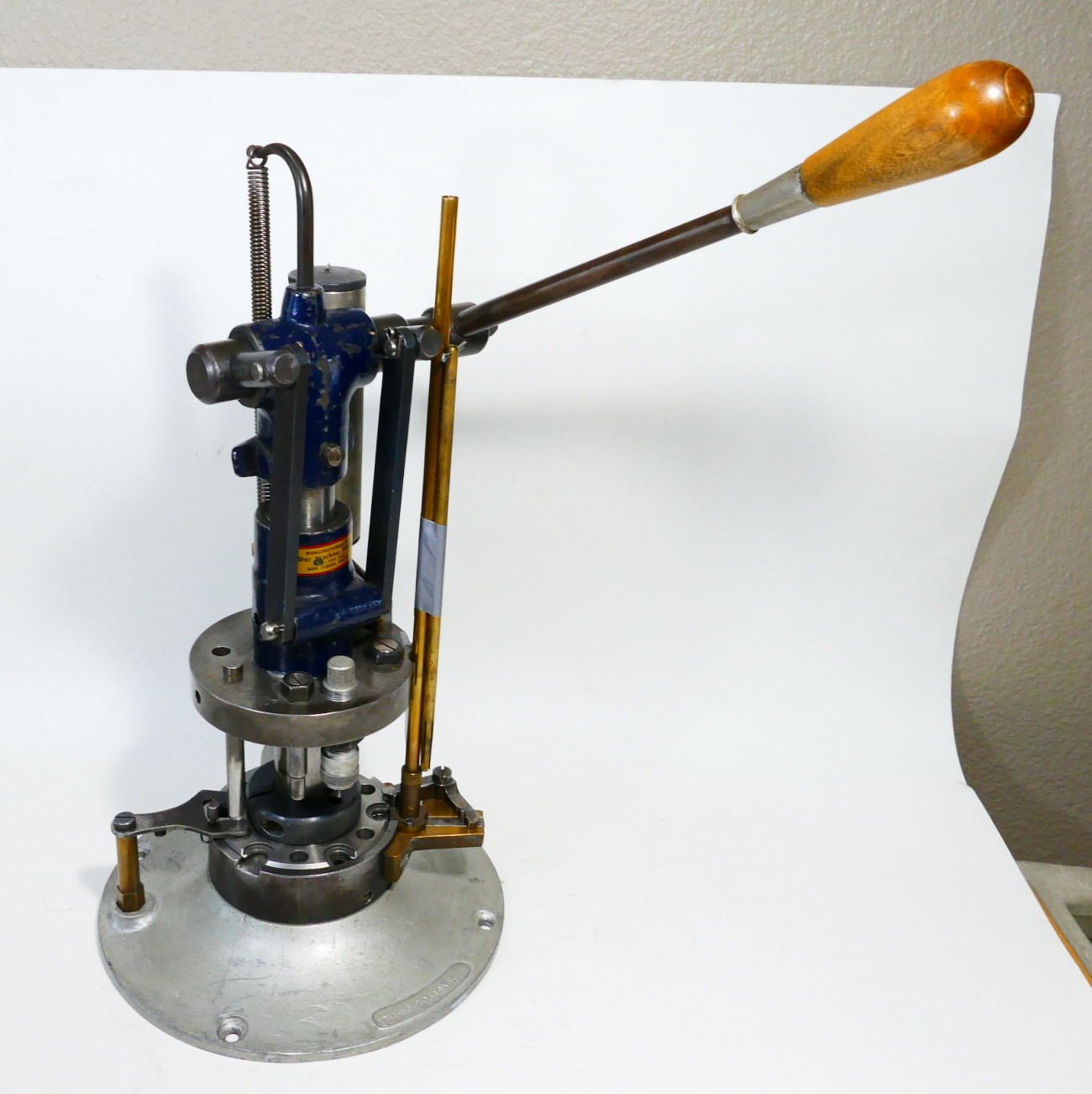 Star Machine Works 38 Special Progressive Reloading Press GREAT VERY